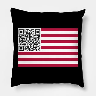 Trump Dance QR with America Flag T-shirt, Flag of the United States Pillow
