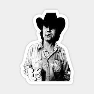 Retro Billy Joe Shaver Magnet