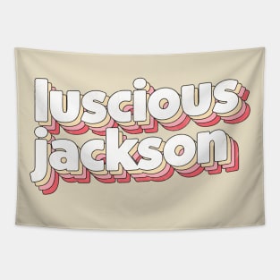 Luscious Jackson // 90s Style Fan Design Tapestry