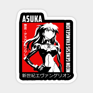 Asuka Langley Magnet