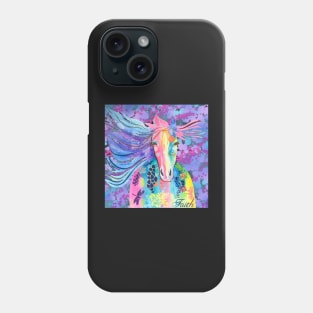 Whimsical Dream Horse Called Faith Phone Case