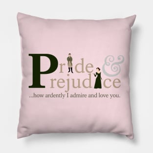 Pride and Prejudice - Jane Austen Pillow