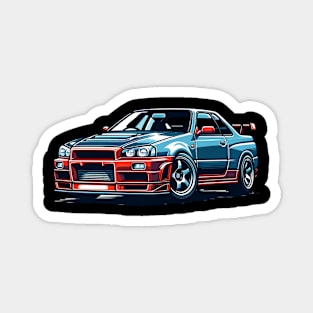 Nissan Skyline R34 Magnet