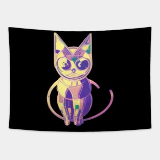 Space Patrol Cat Tapestry