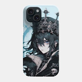 Anime dark crown anime art Phone Case