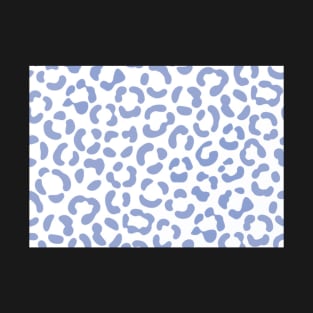 blue cheetah print T-Shirt