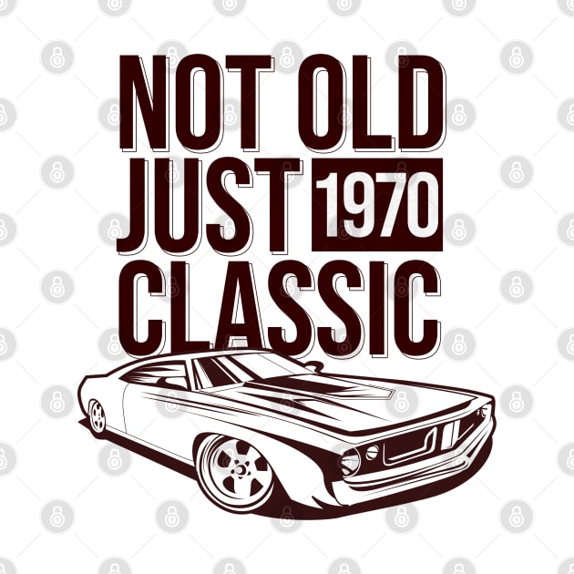 Not Old Just Classic by Den Vector