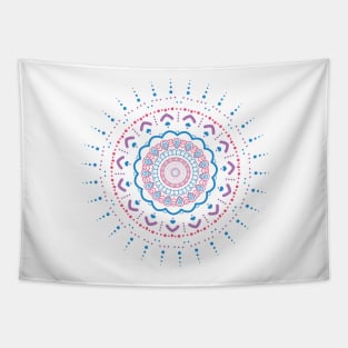 Summer Beach Mandala Tapestry