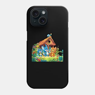 Bluey Creative Crafts Phone Case