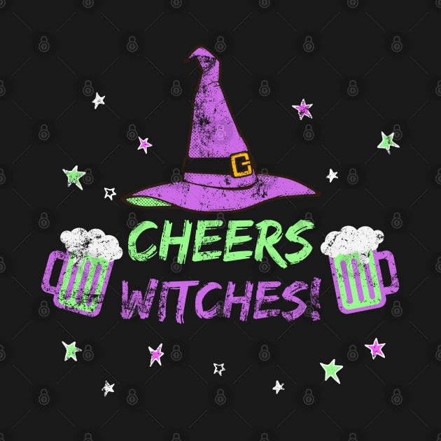 Funny Witch Design - Cheers Witches! by apparel.tolove@gmail.com