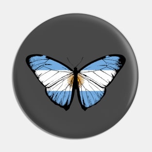 Vintage Argentina Butterfly Moth | Pray For Argentina and Stand with Argentina Pin
