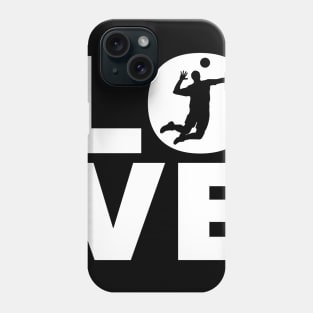 Love Volleyball Gift For Volleyball Players Phone Case