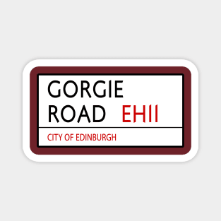 Gorgie Road (Hearts) Magnet