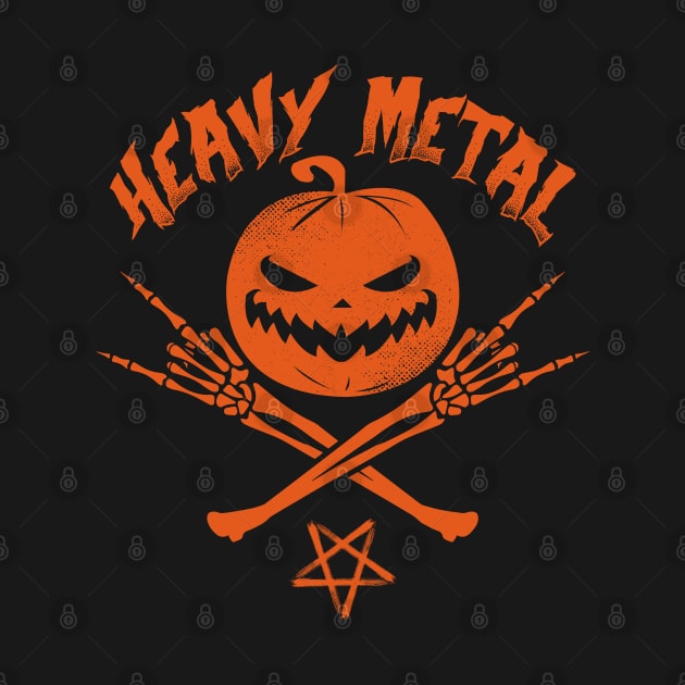 Heavy Metal Jack O' Lantern by monolusi