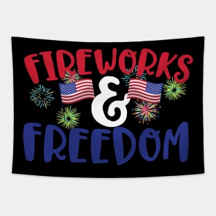 Fireworks & Freedom Tapestry