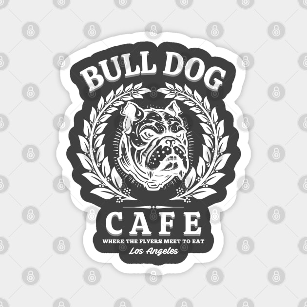 Bull Dog Cafe Original Aesthetic Tribute 〶 Magnet by Terahertz'Cloth