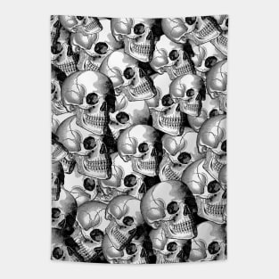 Repeat Skull †††† Graphic Design Tapestry