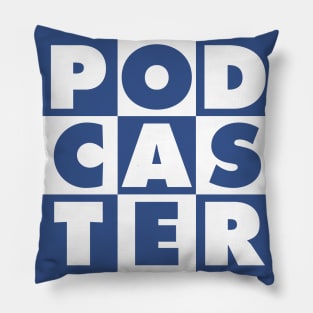 Podcaster Tic-Tac-Toe Pillow