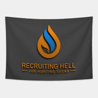 Recruiting Hell Logo (2020) Tapestry