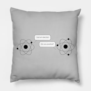 Atoms chatting Pillow