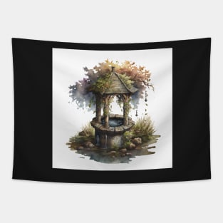 Wishing Well Ornamental Tapestry