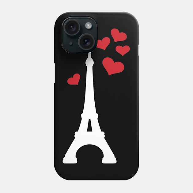 Eiffel Tower Paris Phone Case by Designzz