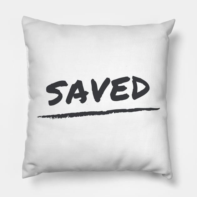 Saved Pillow by DRBW