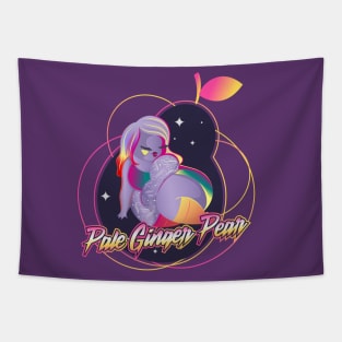 Neon Pale Ginger Pear Tapestry