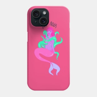 Alien mermaid Phone Case