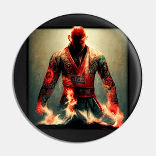 Yakuza in Flames - best selling Pin