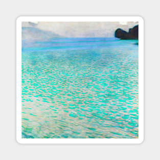 Gustav Klimt's Attersee (1900) Magnet