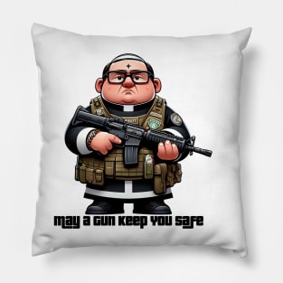 Gun Bless You Pillow