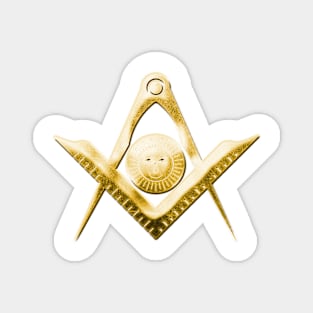 Freemasonry - Jewel of Senior Deacon for Blue Lodge Magnet