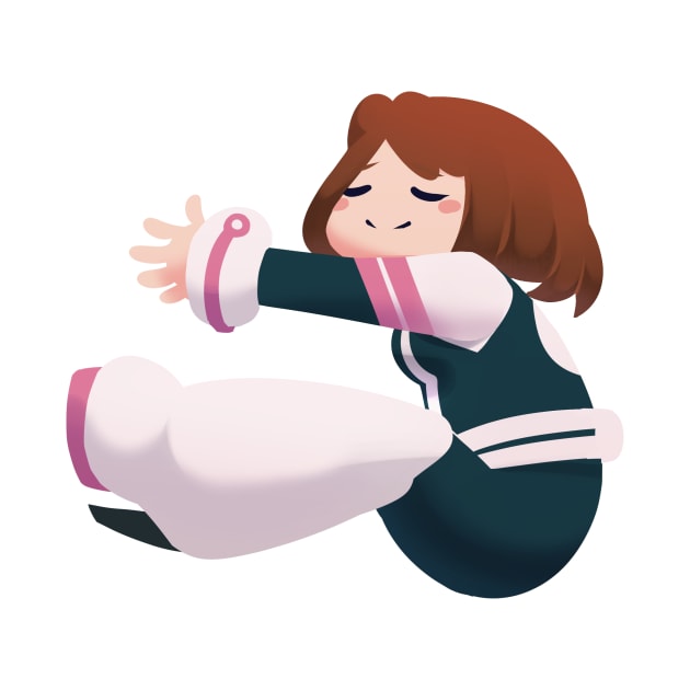 Uraraka Hug! by BreadBear