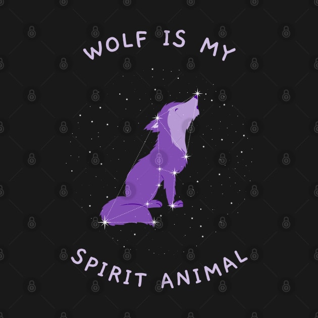 Wolf is my spirit animal by ArtsyStone