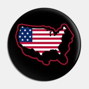 United States of America Pin