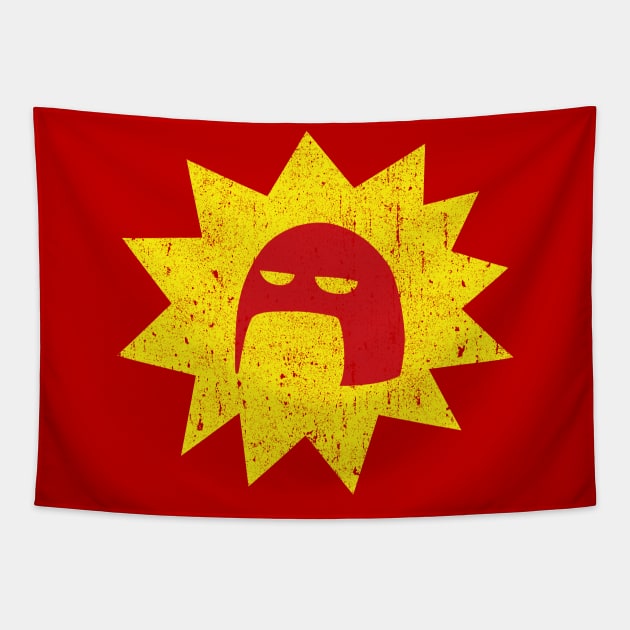 The Crimson Bolt - Super Tapestry by huckblade