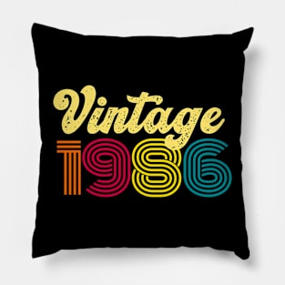 Vintage 1986 Pillow