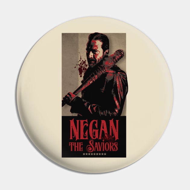 Negan for President Pin by CTShirts