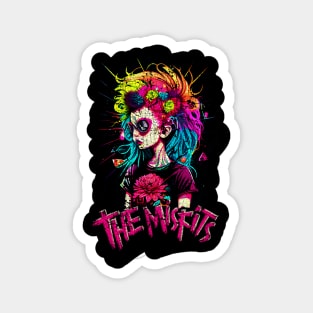 Punk Girl - The Misfits Vintage Magnet