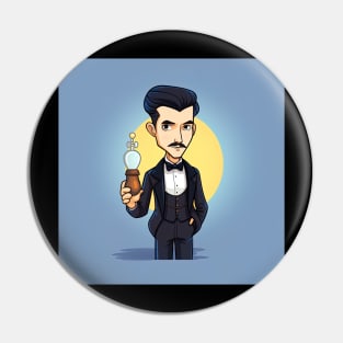 Nikola Tesla Pin