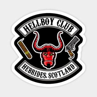 Hellboy Club Magnet