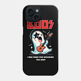 Funny Retro Rock Sheet Ghost Men Kids Women Halloween Phone Case