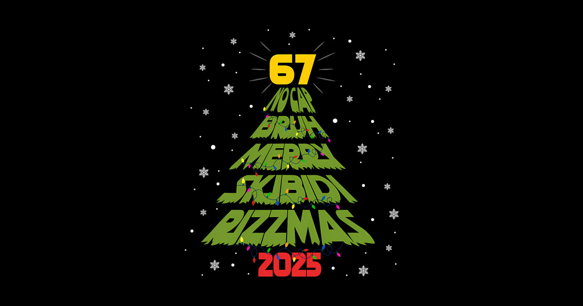 Skibidi Seven Festive Rizzmas Six 2025 Holiday Happy Meme - Skibidi ...
