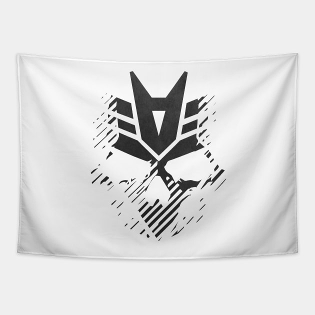 Ghost Recon/Decepticon Mash Up (Grey) Tapestry by Ironmatter