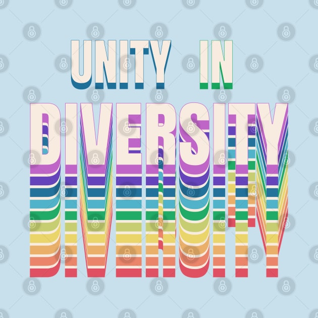 Unity In Diversity by Pixels, Prints & Patterns