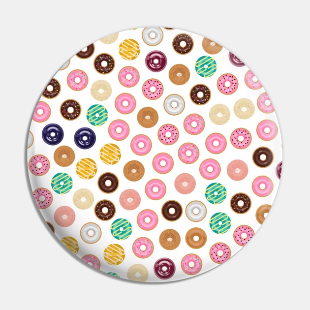 Donut Desire Pattern Pin by Saimarts