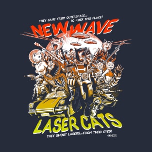 New Wave Laser Cats T-Shirt