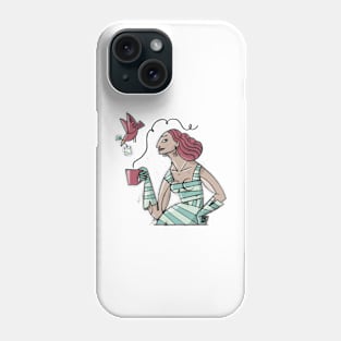 Tea Bird Phone Case