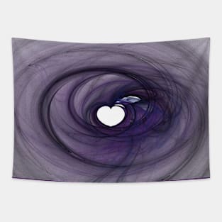 Purple Heart-Available As Art Prints-Mugs,Cases,Duvets,T Shirts,Stickers,etc Tapestry